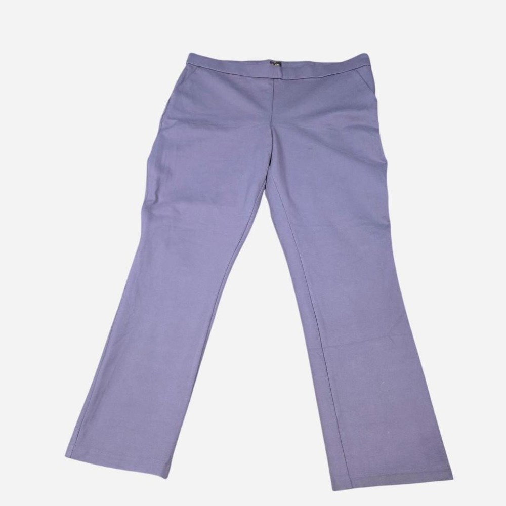 Lee Purple Pants Size Medium | Classic Straight‎ Leg Casual Trousers